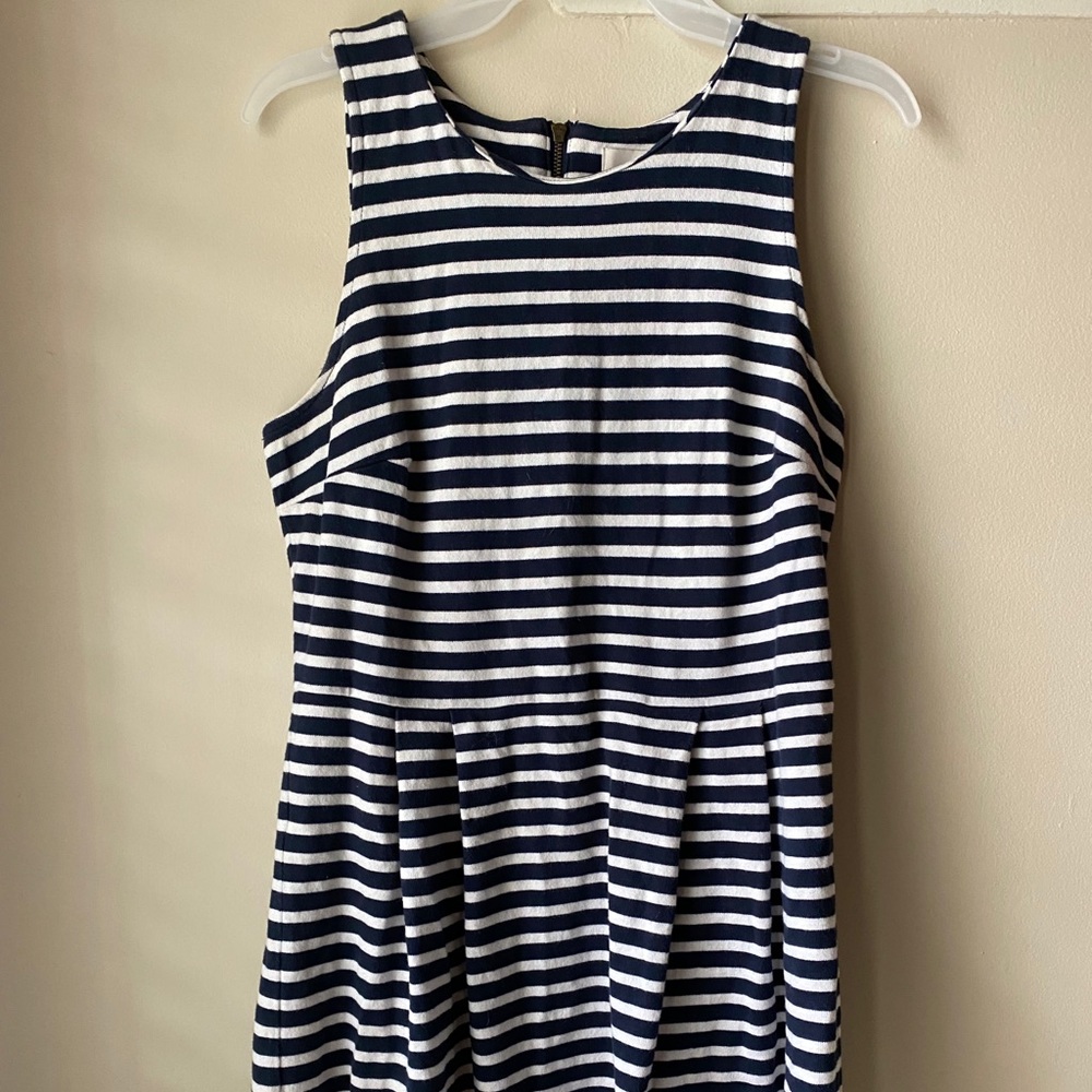 Ann Taylor LOFT striped dress SZ 10